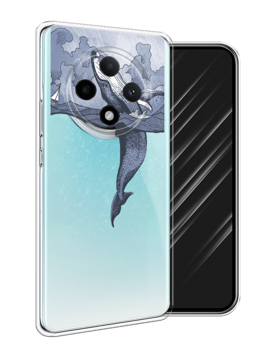 

Чехол Awog на Oppo A3 Pro 5G "Два измерения", Голубой;черный;прозрачный, 2517950-1