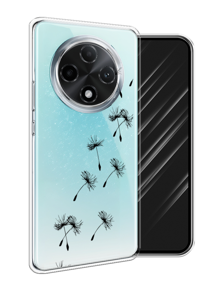 

Чехол Awog на Oppo A3 Pro 5G "Летящие одуванчики", Черный, 2517950-1