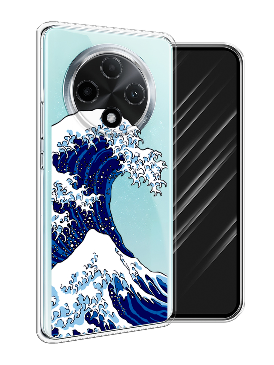 

Чехол Awog на Oppo A3 Pro 5G "Волна в Канагаве", Синий;белый, 2517950-1