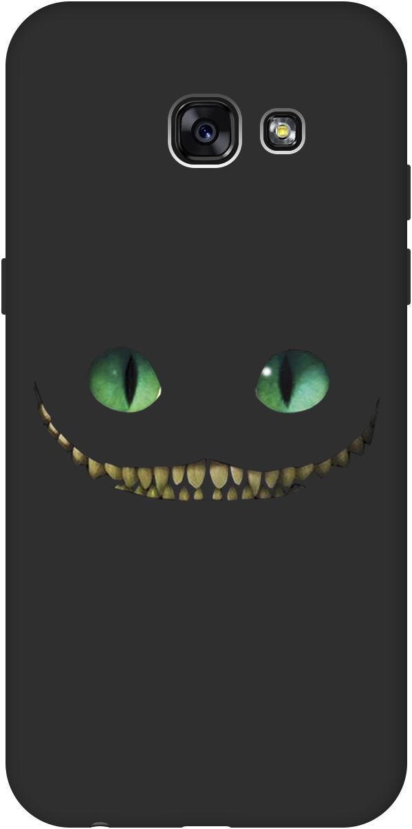 

Чехол на Samsung Galaxy A5 (2017) с принтом "Cheshire Cat" черный, Черный;зеленый, 2517