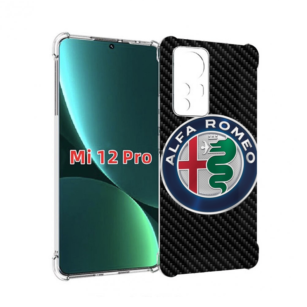 

Чехол MyPads альфа-ромео мужской для Xiaomi 12S Pro, Прозрачный, Tocco