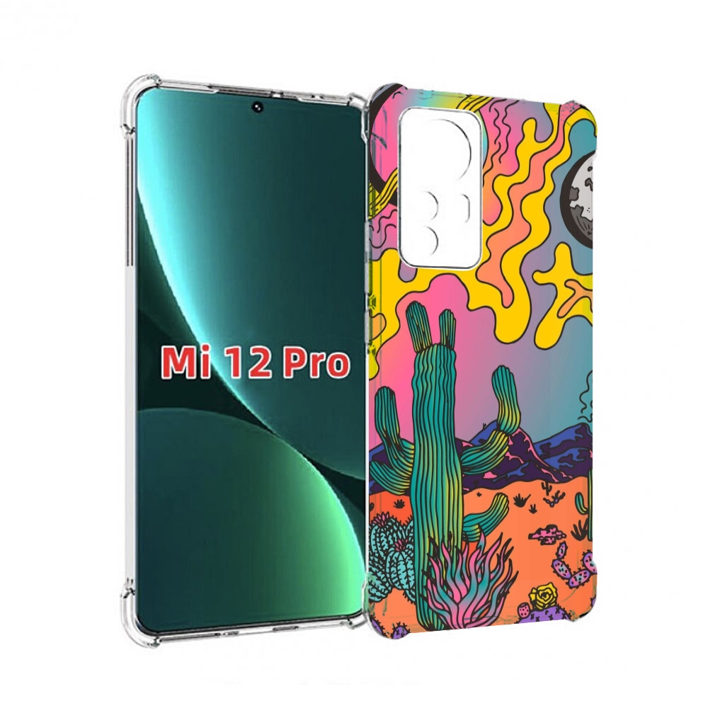 

Чехол MyPads акварельные рисунки для Xiaomi 12S Pro, Прозрачный, Tocco