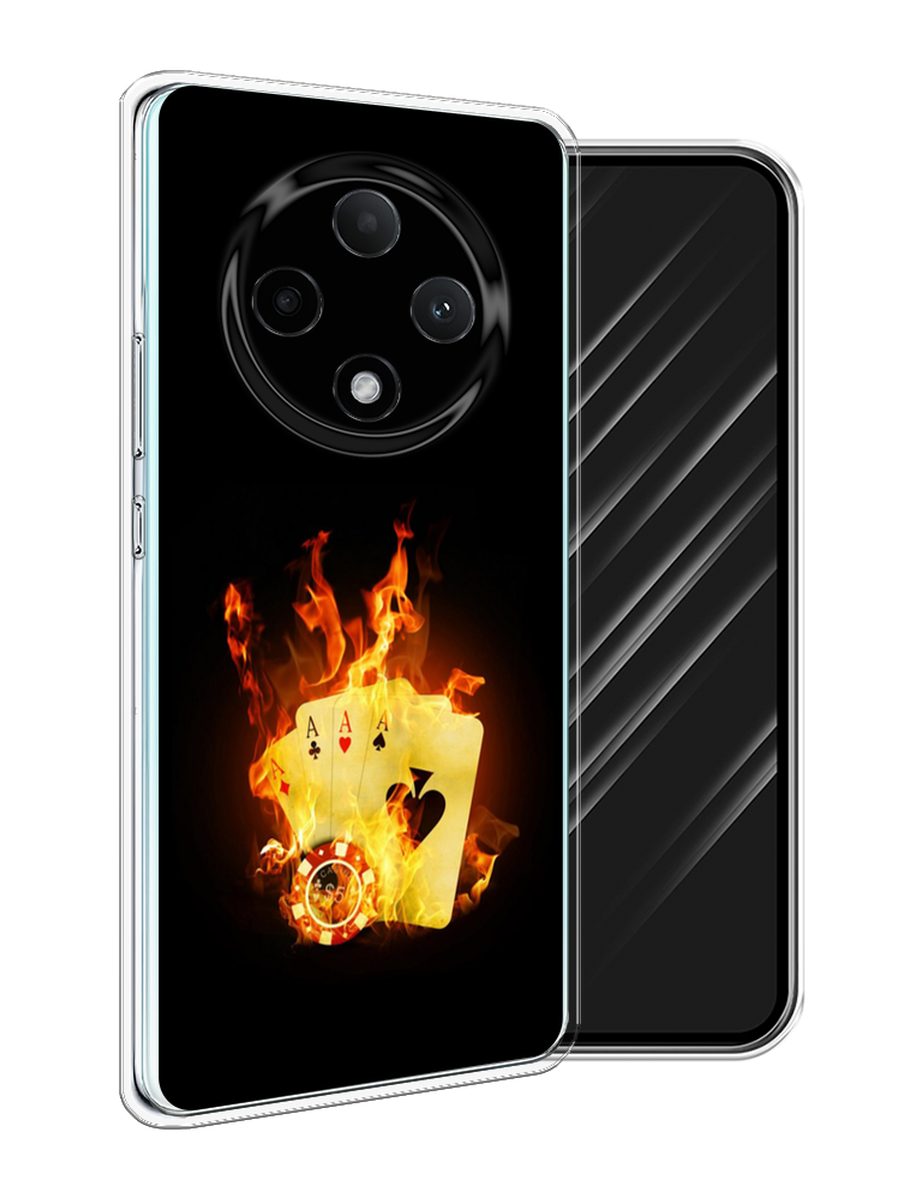 

Чехол Awog на Oppo A3 Pro 5G "Горящие карты", Черный;оранжевый, 2517950-1