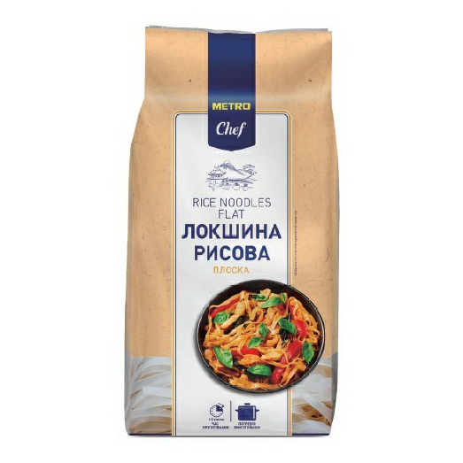 

Макаронные изделия Metro Chef Лапша 600 г