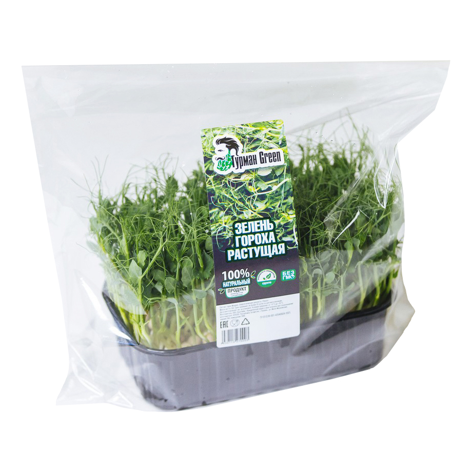 

Микрозелень гороха Гурман Green Мадрас 70 г