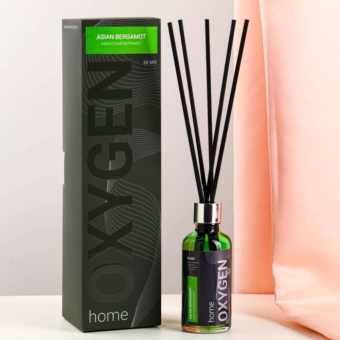 

Аромадиффузор OXYGEN HOME Asian bergamot, 50 мл, азиатский бергамот