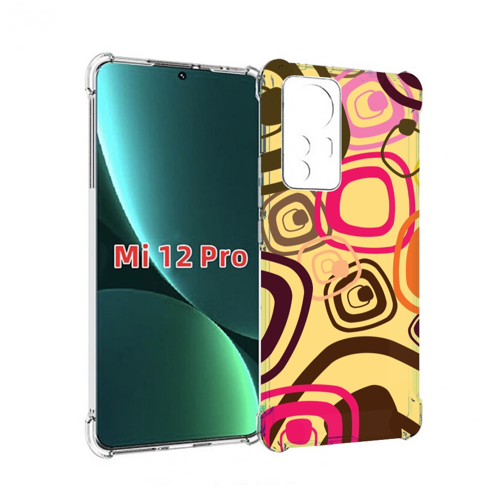 

Чехол MyPads абстракция-на-желтом-фоне для Xiaomi 12S Pro, Прозрачный, Tocco