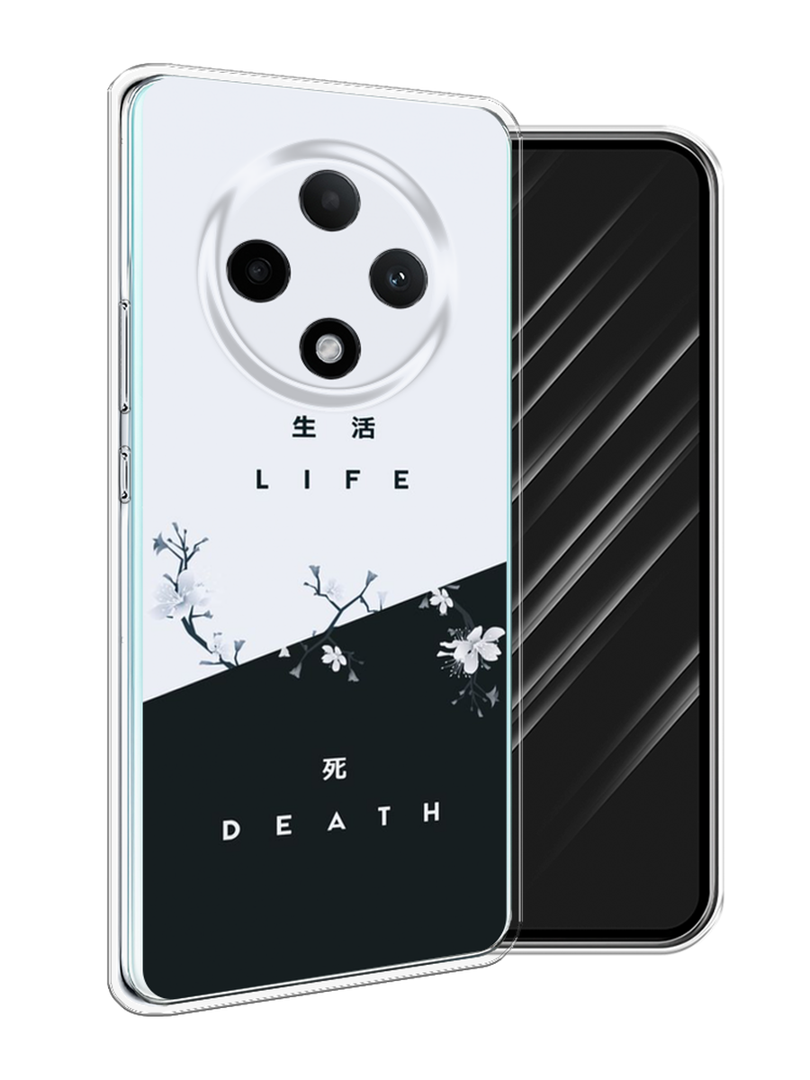 

Чехол Awog на Oppo A3 Pro 5G "Life and death", Черный;серый, 2517950-1