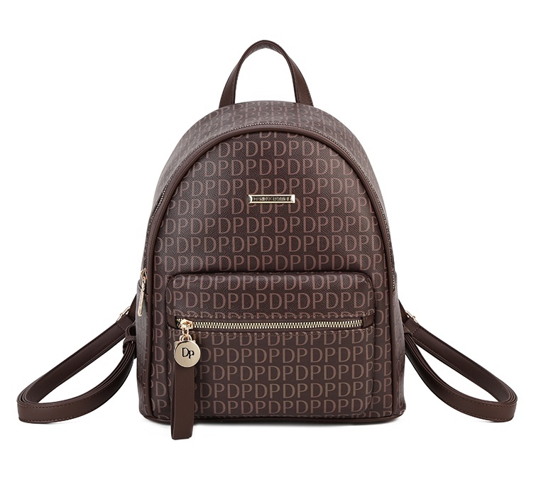 

Рюкзак женский Daniele Patrici YLLFW-91 коричневый, 31x26x13 см, YLLFW-91