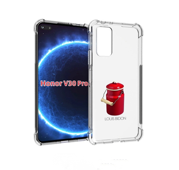 

Чехол бампер MyPads Louis-bidon для Honor V30 Pro, Прозрачный, Tocco