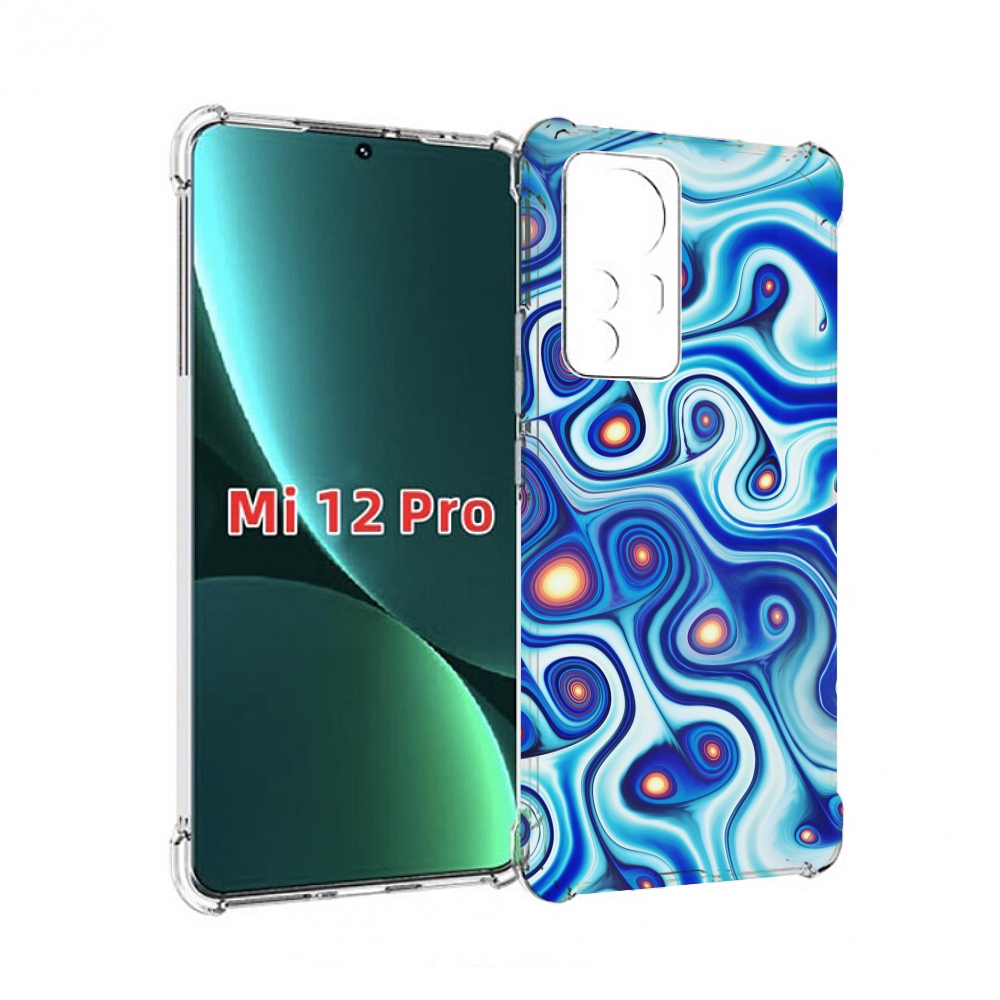 

Чехол MyPads абстрактная-текстура для Xiaomi 12S Pro, Прозрачный, Tocco