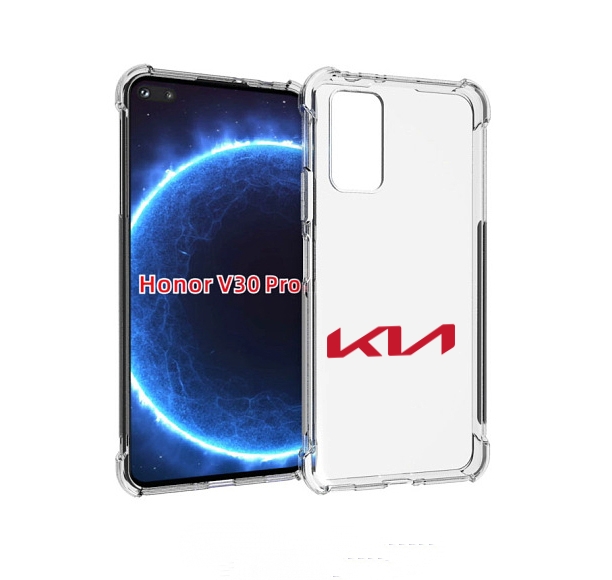 

Чехол бампер MyPads Kia-киа-3 для Honor V30 Pro, Прозрачный, Tocco