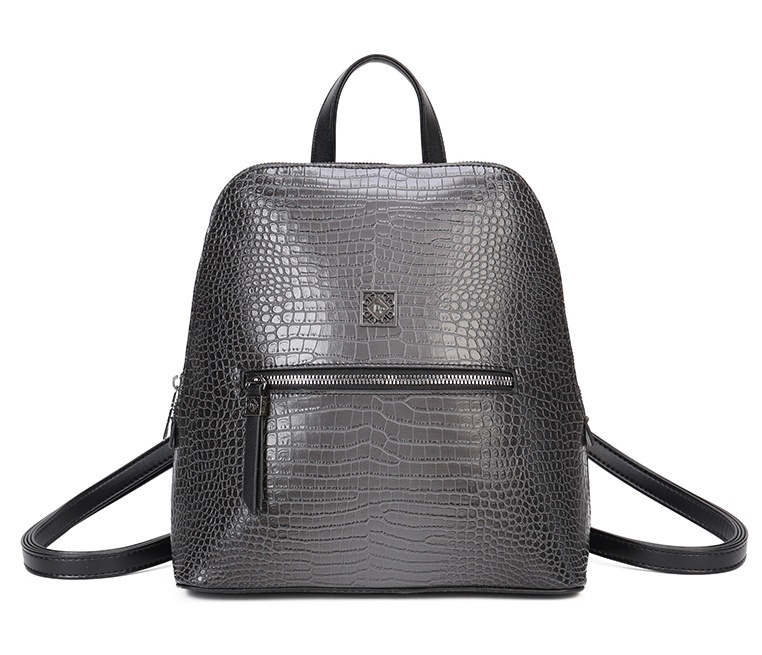 

Рюкзак женский Daniele Patrici YLLFW-16 темно-серый, 29x26x11,5 см, YLLFW-16