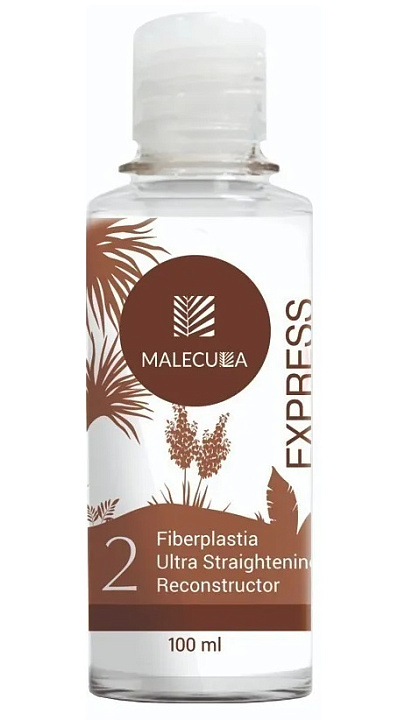 

Выпрямляющий состав маска Malecula Fiberplastia Express Ionic, Шаг 2, 100 мл