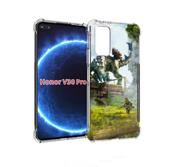 

Чехол бампер MyPads Horizon Zero Dawn для Honor V30 Pro, Прозрачный, Tocco