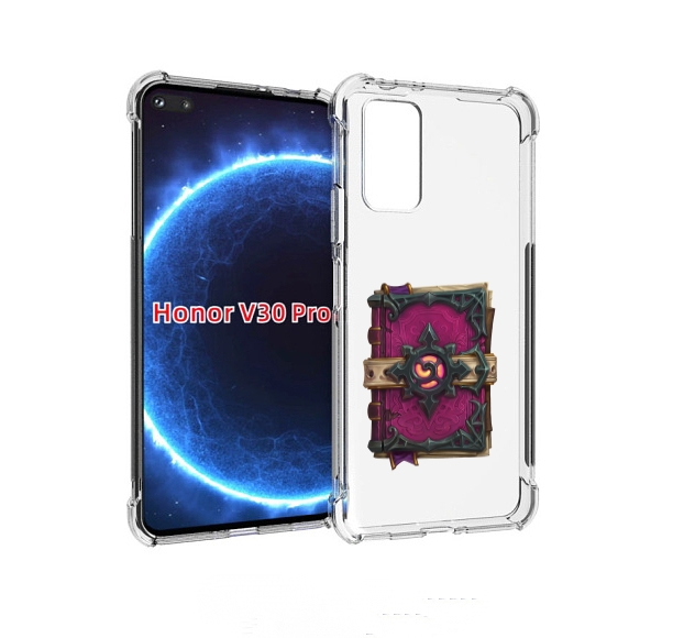 

Чехол бампер MyPads Hearthstone для Honor V30 Pro, Прозрачный, Tocco