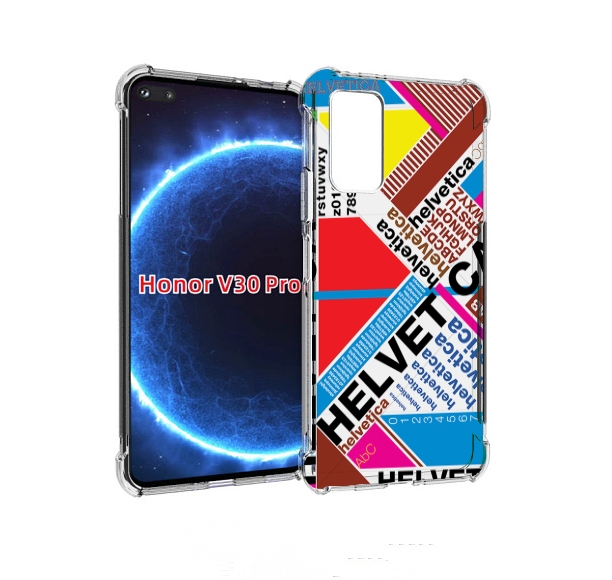 

Чехол бампер MyPads HELVET для Honor V30 Pro, Прозрачный, Tocco