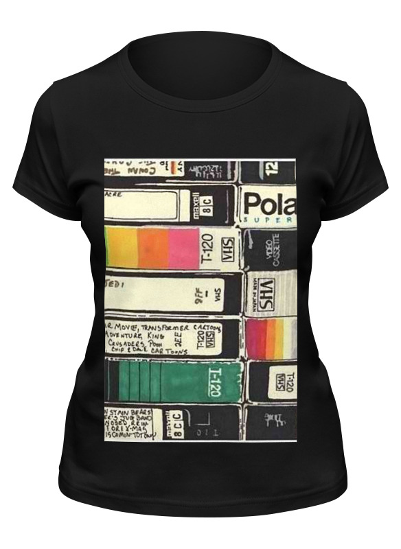 

Футболка женская Printio Rjpiuy черная XL, Черный, Rjpiuy