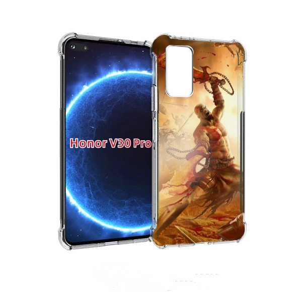 

Чехол бампер MyPads God Of War III для Honor V30 Pro, Прозрачный, Tocco