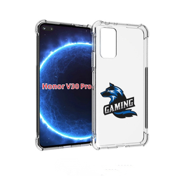 

Чехол бампер MyPads Gaming мужской для Honor V30 Pro, Прозрачный, Tocco
