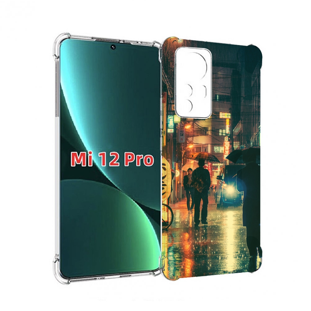 

Чехол MyPads Токио-сеул для Xiaomi 12S Pro, Прозрачный, Tocco