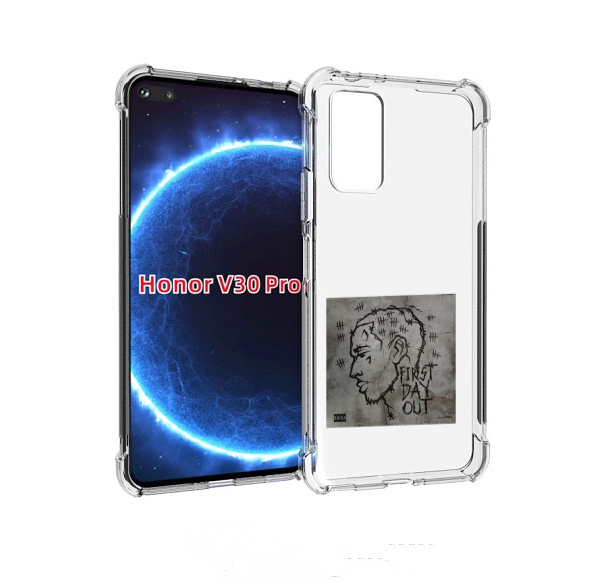 

Чехол бампер MyPads First Day Out для Honor V30 Pro, Прозрачный, Tocco