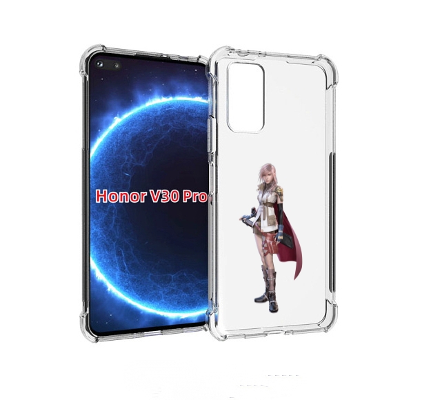 

Чехол бампер MyPads Final-Fantasy для Honor V30 Pro, Прозрачный, Tocco