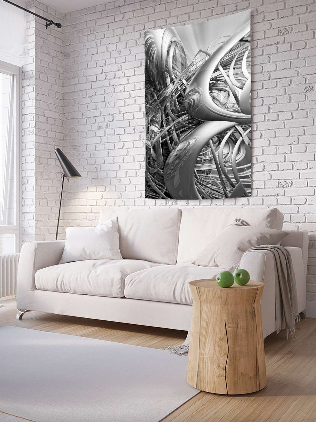 

Вертикальное фотопанно на стену JoyArty Современные пружины 150x200 см, Современные пружины