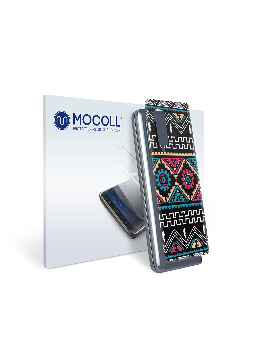

Пленка защитная MOCOLL для задней панели Samsung GALAXY Fold Богемный узор Икат