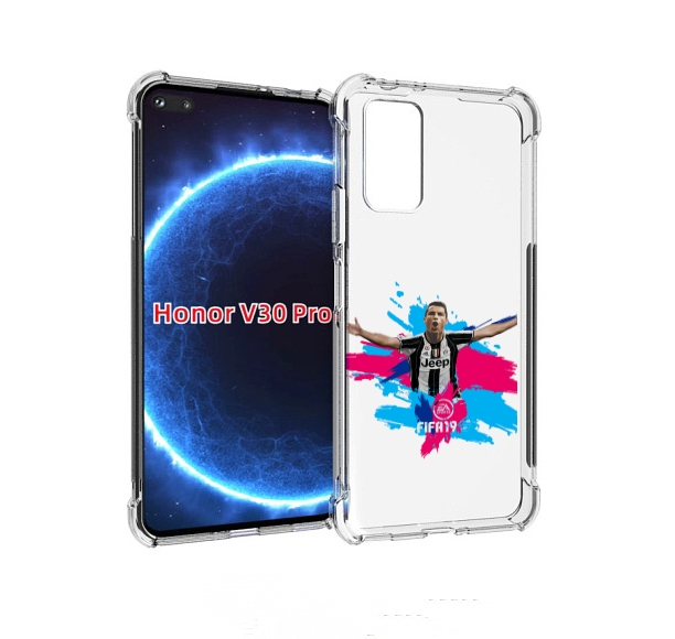 

Чехол бампер MyPads Fifa-2022 мужской для Huawei, Прозрачный, Tocco