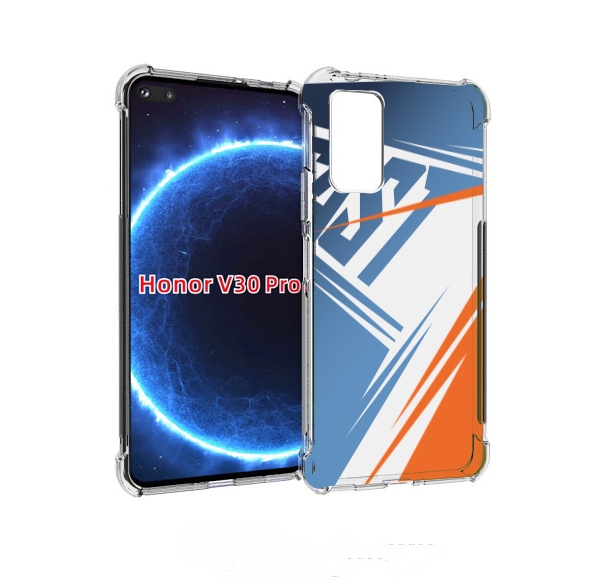 

Чехол бампер MyPads Fast для Honor V30 Pro, Прозрачный, Tocco