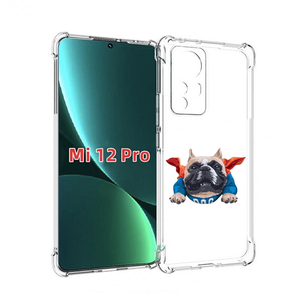 

Чехол MyPads Супер-Дог для Xiaomi 12S Pro, Прозрачный, Tocco