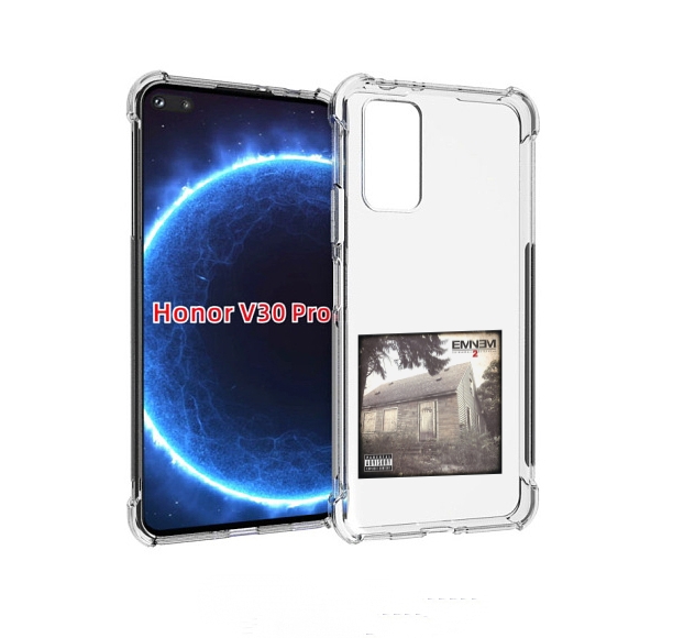 

Чехол Бампер Mypads Eminem The Marshall Mathers Lp 2 Для Huawei, Прозрачный, Tocco