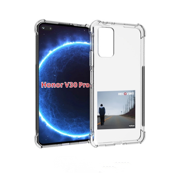 

Чехол Бампер Mypads Eminem Recovery Для Honor V30 Pro, Прозрачный, Tocco