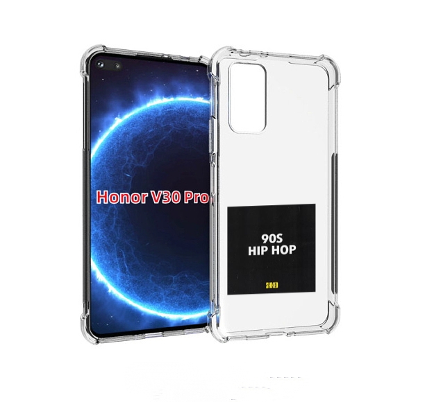 

Чехол бампер MyPads Eazy-E 90S Hip Hop для Honor V30 Pro, Прозрачный, Tocco