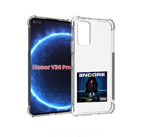

Чехол Бампер Mypads Encore Для Honor V30 Pro, Прозрачный, Tocco