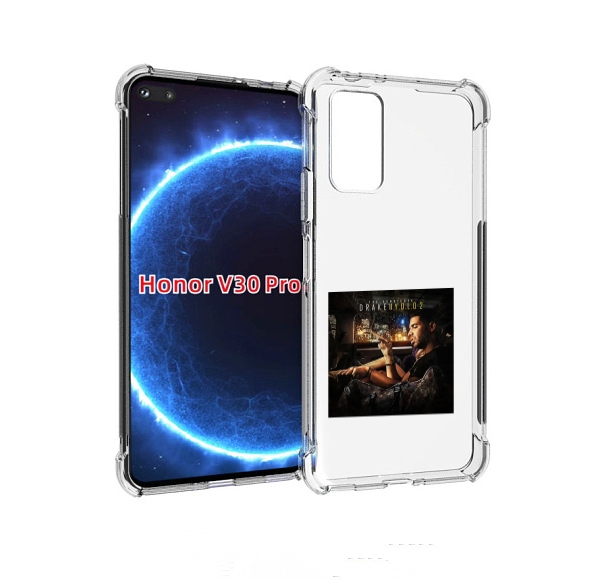 

Чехол бампер MyPads Drake - You Only Live Once 2 для Honor, Прозрачный, Tocco