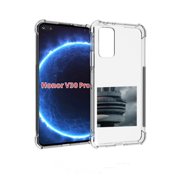 

Чехол бампер MyPads Drake - Views для Honor V30 Pro, Прозрачный, Tocco