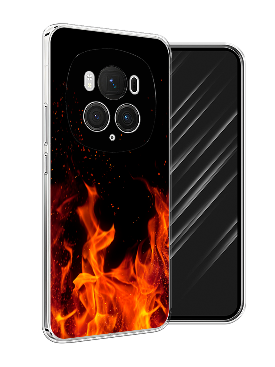 

Чехол Awog на Honor Magic 6 Pro "Все в огне", Оранжевый;черный, 6123750-1
