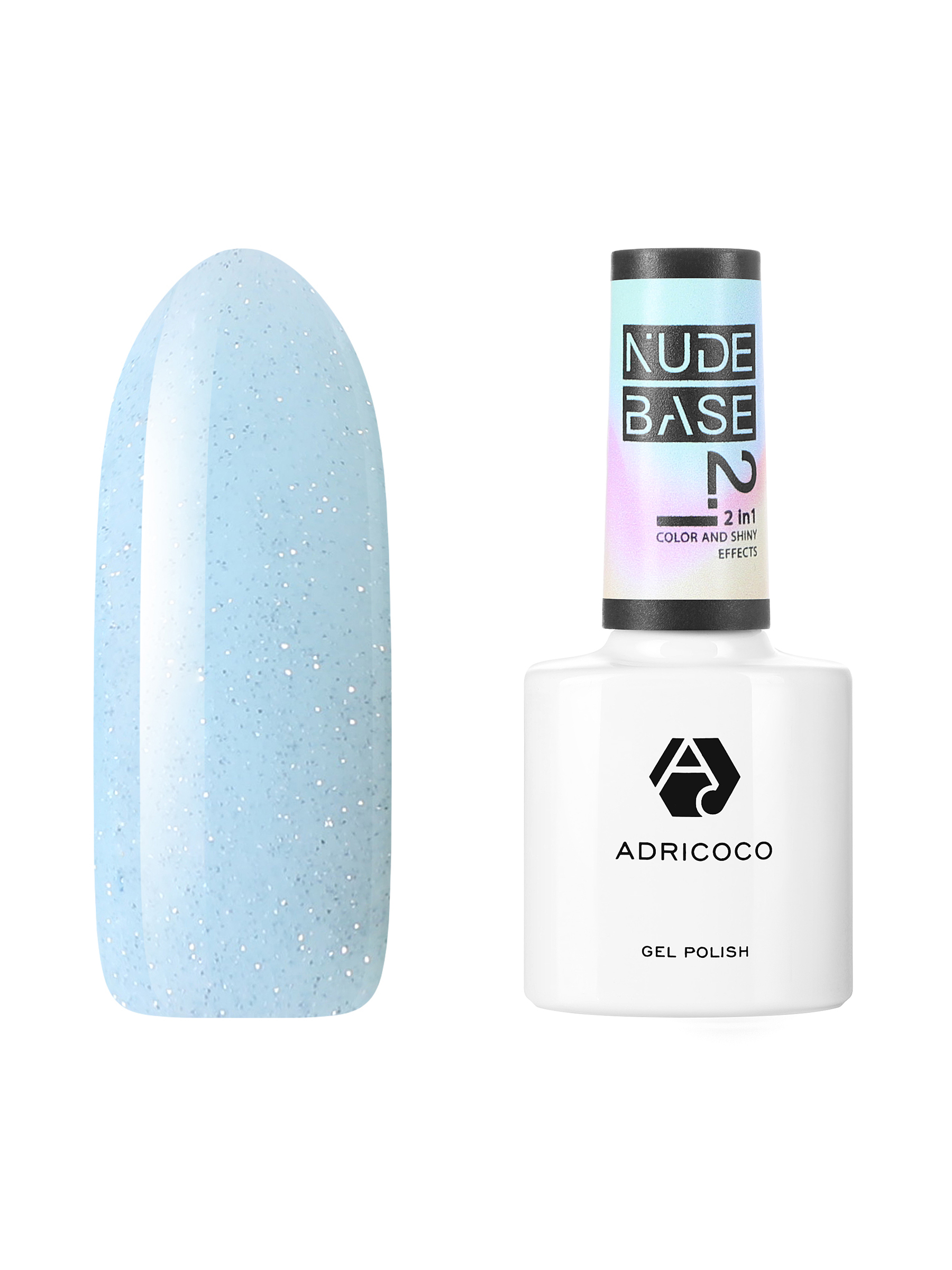 

База ADRICOCO Nude 2 in 1 №03, Bliss