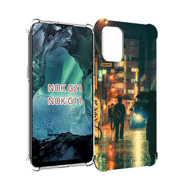 

Чехол Mypads Токио-Сеул Для Nokia G11/G21, Прозрачный, Tocco