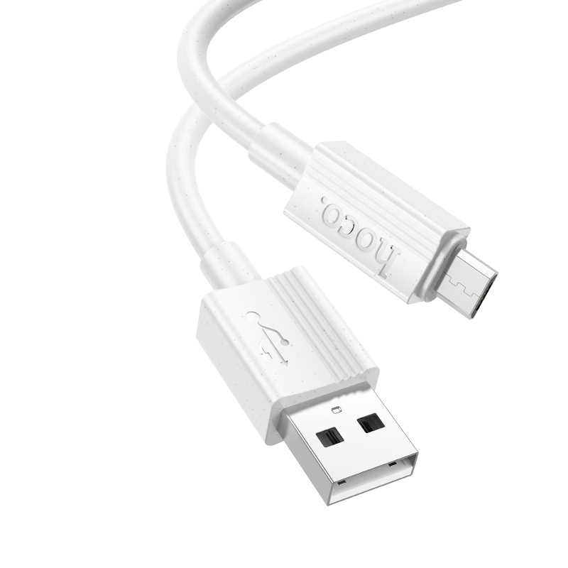 

Кабель micro USB-USB Hoco X107m 1м белый, X107m