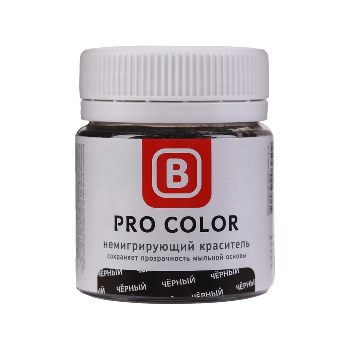 

Краситель немигрирующий PRO Color, чёрный, 40 г