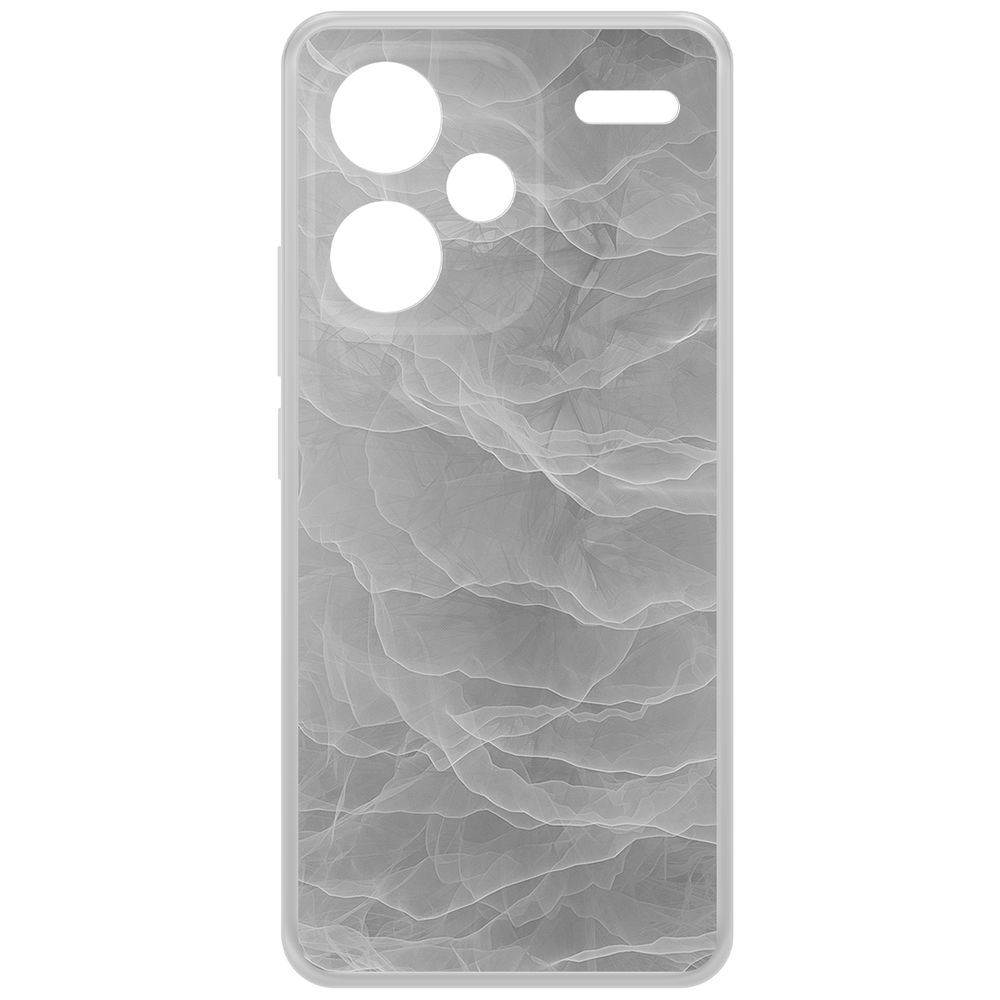 

Чехол-накладка Krutoff Clear Case Абстракт туман для Xiaomi Redmi Note 13 Pro+ 5G, Прозрачный