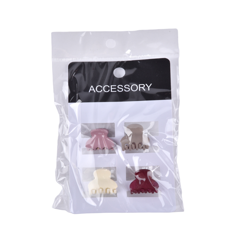 

Набор заколок для волос Accessories Крабы 1,52 см 4 шт, Разноцветный