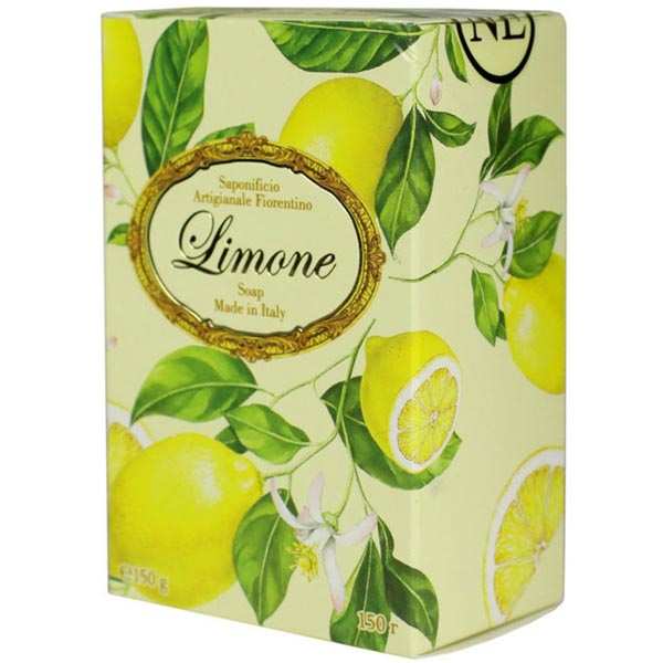 Мыло туалетное Saponificio limone лимон 150г средство для мытья посуды выгодная уборка sola лимон эффект 500 мл