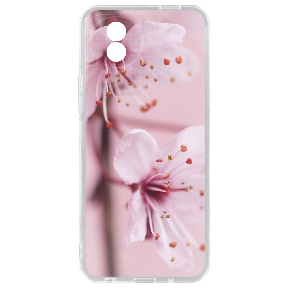 

Чехол Весна для Vivo Y02, Прозрачный