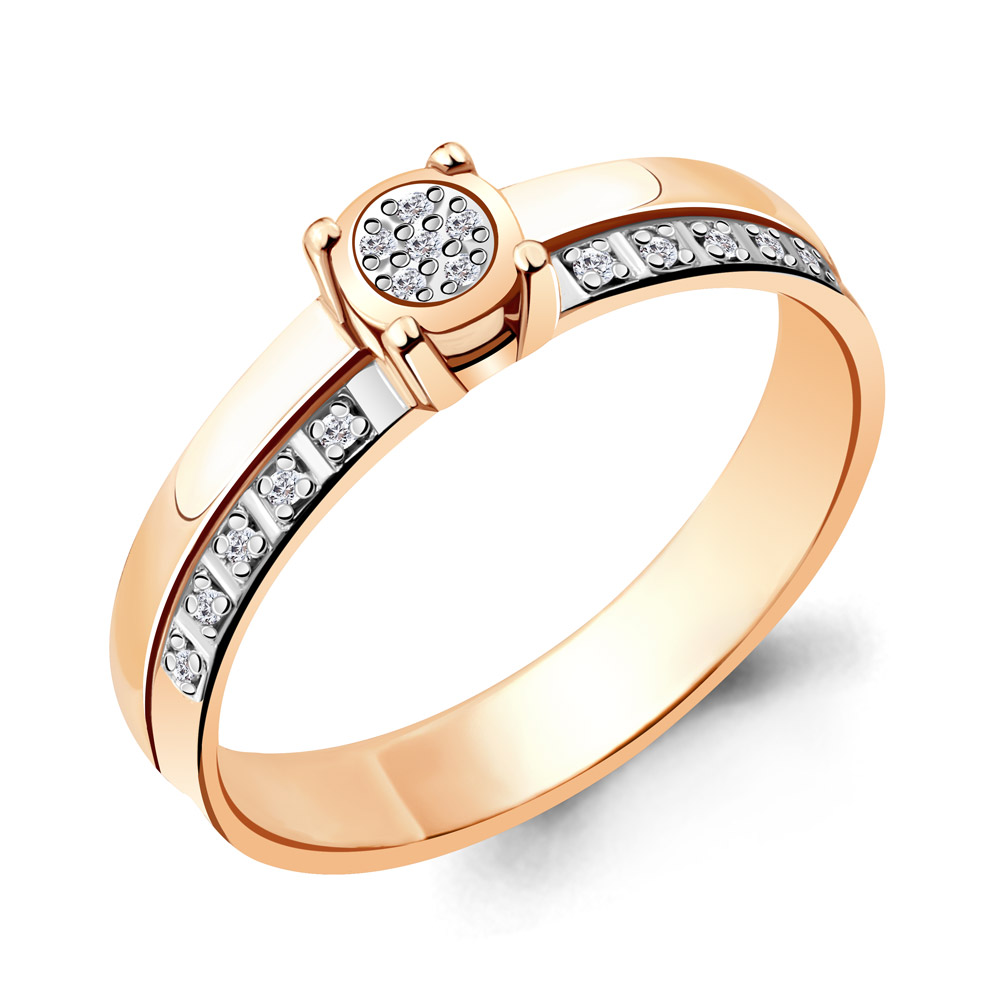 

Кольцо из серебра с бриллиантом Aquamarine Aquamarine 060065_925_з р, 060065_925_з