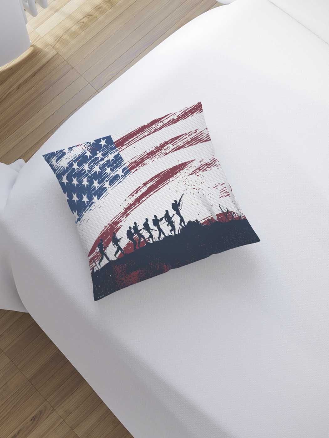 

Наволочка декоративная JoyArty "Военный долг" на молнии, 45x45 см