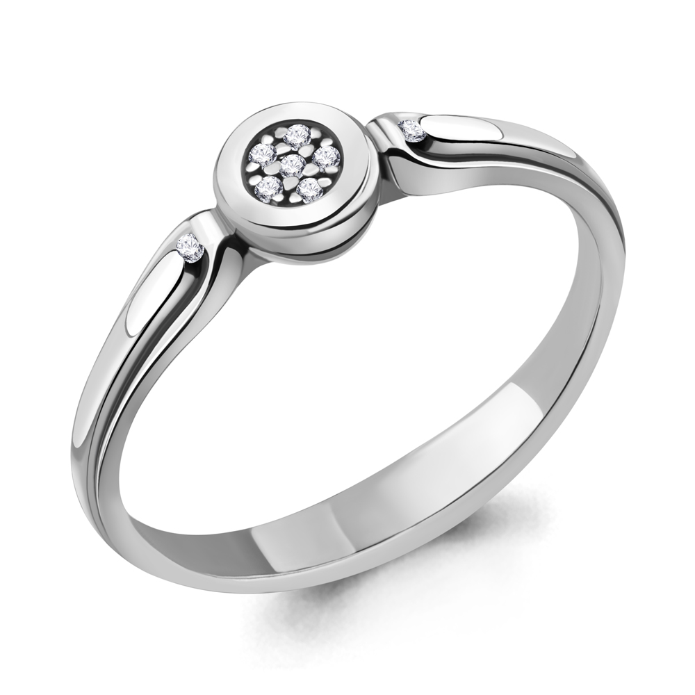 

Кольцо из серебра с бриллиантом Aquamarine Aquamarine 060063_925_р р. 17, 060063_925_р